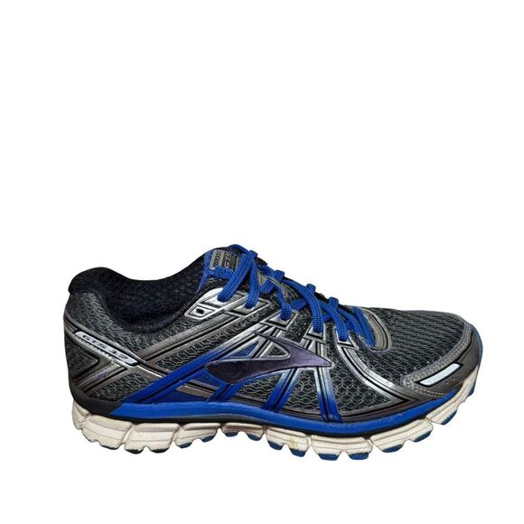Brooks GTS 17 Charcoal and Royal Blue Athletic Shoes size 8